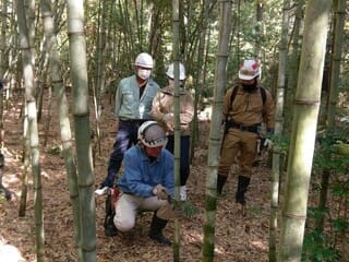 2021年11月21日【森林作業体験】キノコの森　森林の楽校